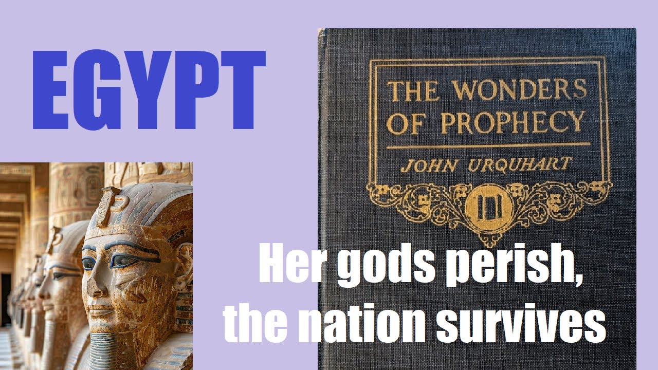 EGYPT in prophecy -- DOOMED to DECLINE, not annihilation -- unlike Babylon & Nineveh, Assyria & Edom