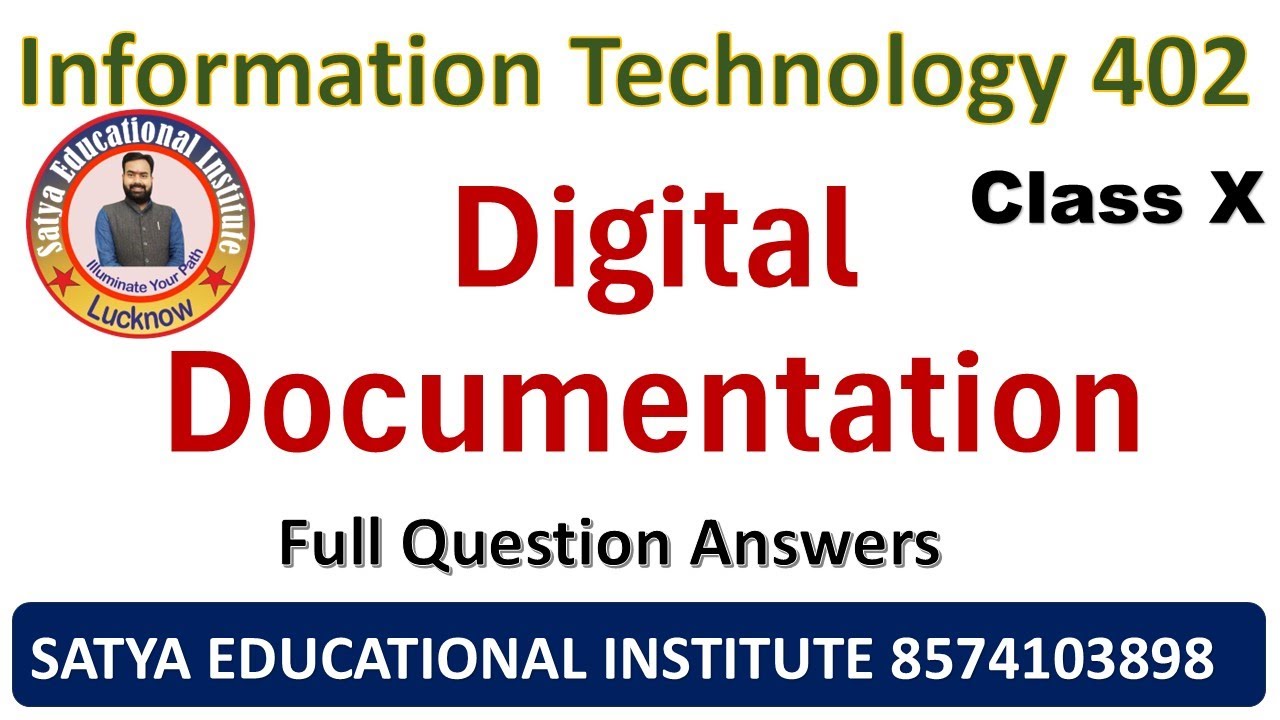 Digital Documentation | Class 10  | NCERT syllabus | LibreOffice Writer Questions Answers