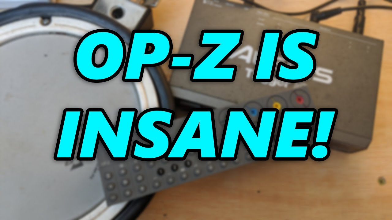 OP-Z TURNS INTO A DRUM MODULE!