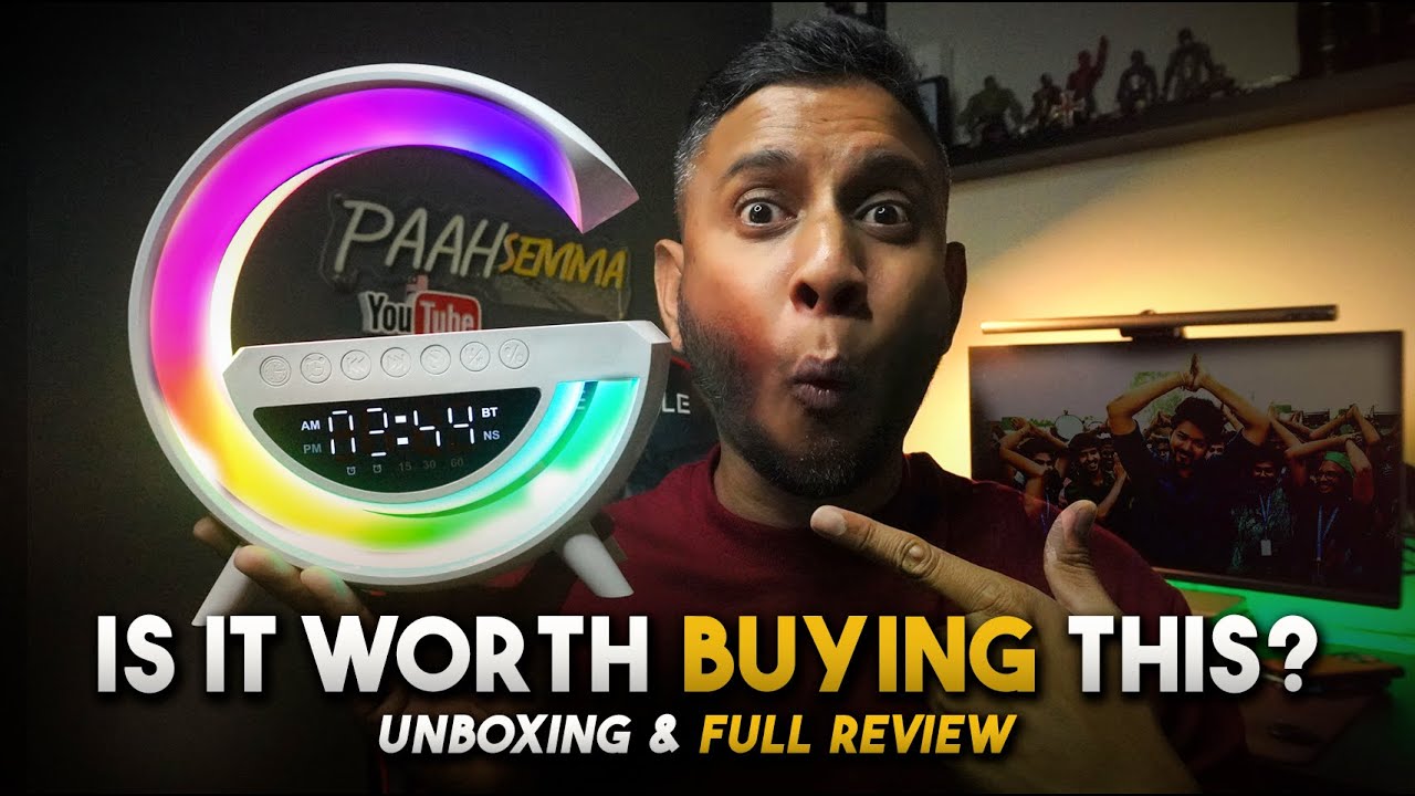 How to set up Big-G Smart Light Sound Machine | Review & Unboxing Speaker BT-3401