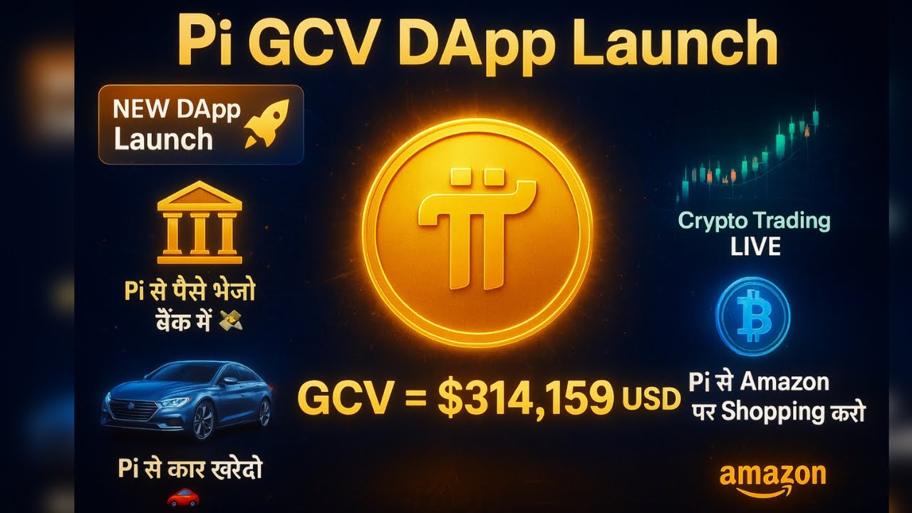 Pi Network GCV 314,159 DApp LIVE! | Bank, Bitcoin, Amazon &mdash; All in One App!