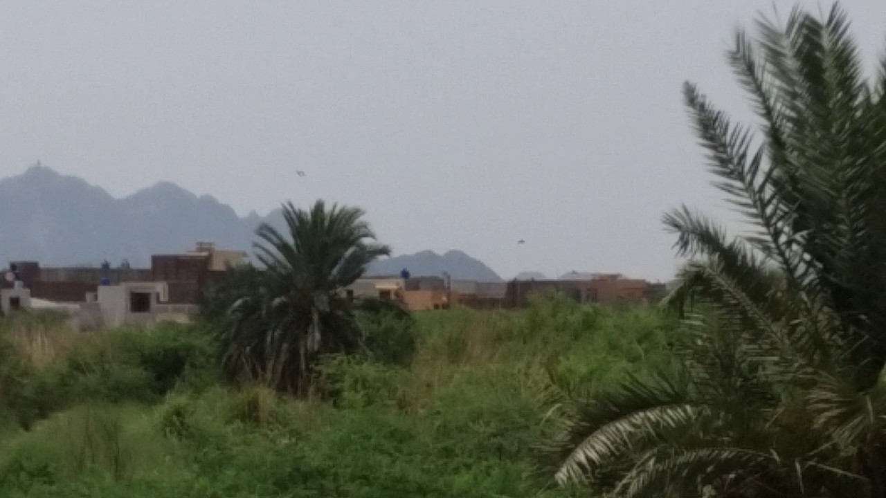 F-16 performing high alpha over PAF Base Mushaf ( Sargodha)