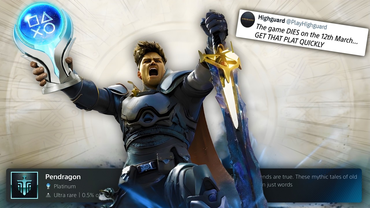Highguard закрывается... Поэтому я получил платиновый статус.