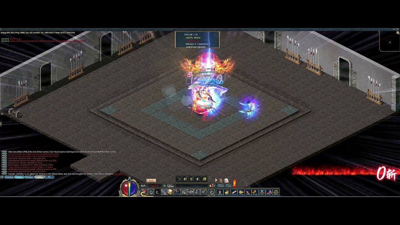 Conquer Online 3.0 - EPK - 129 Ninja vs 140 Warrior (460bp Crit vs 461bp Break) Virgo Server