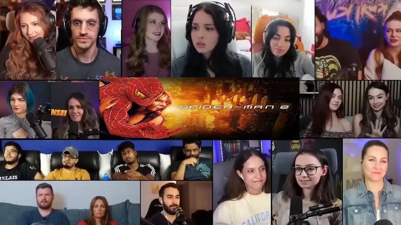 Spider Man 2 (2004) Full Movie Reaction Mashup
