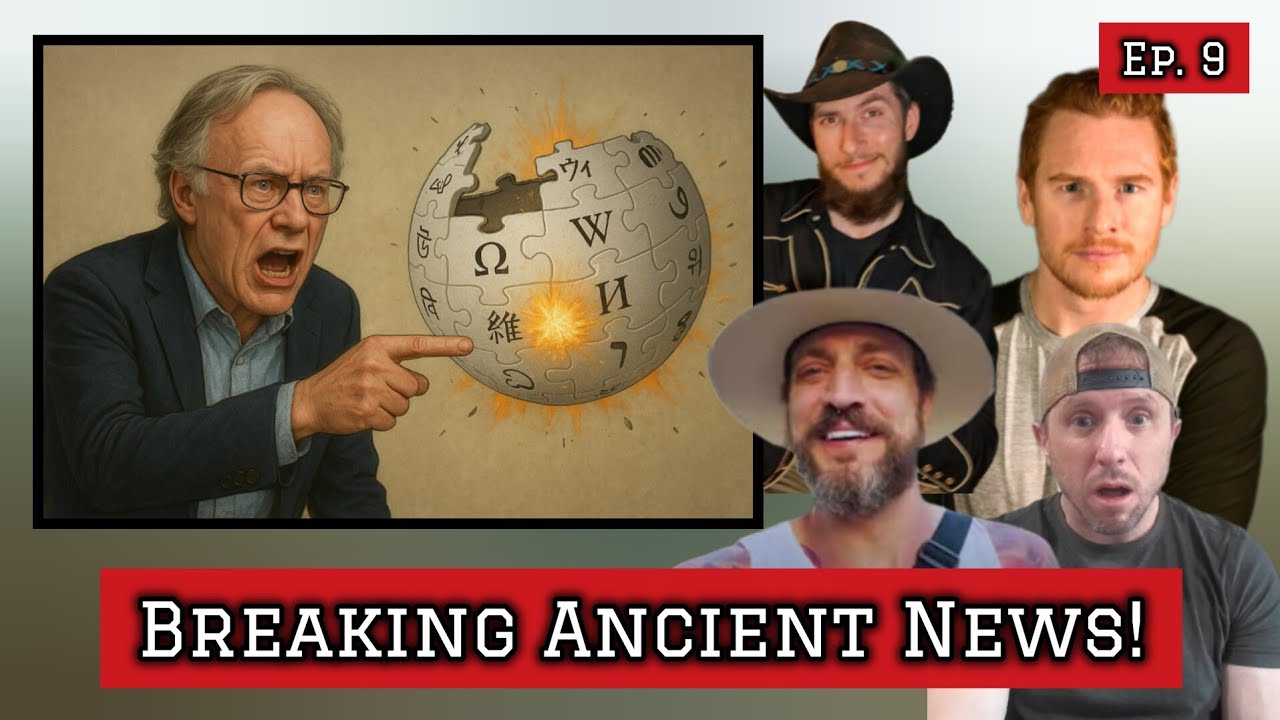 Graham Hancock SHREDS Wikipedia Bias / Wandering Wolf's star-studded Event / Ancient History News