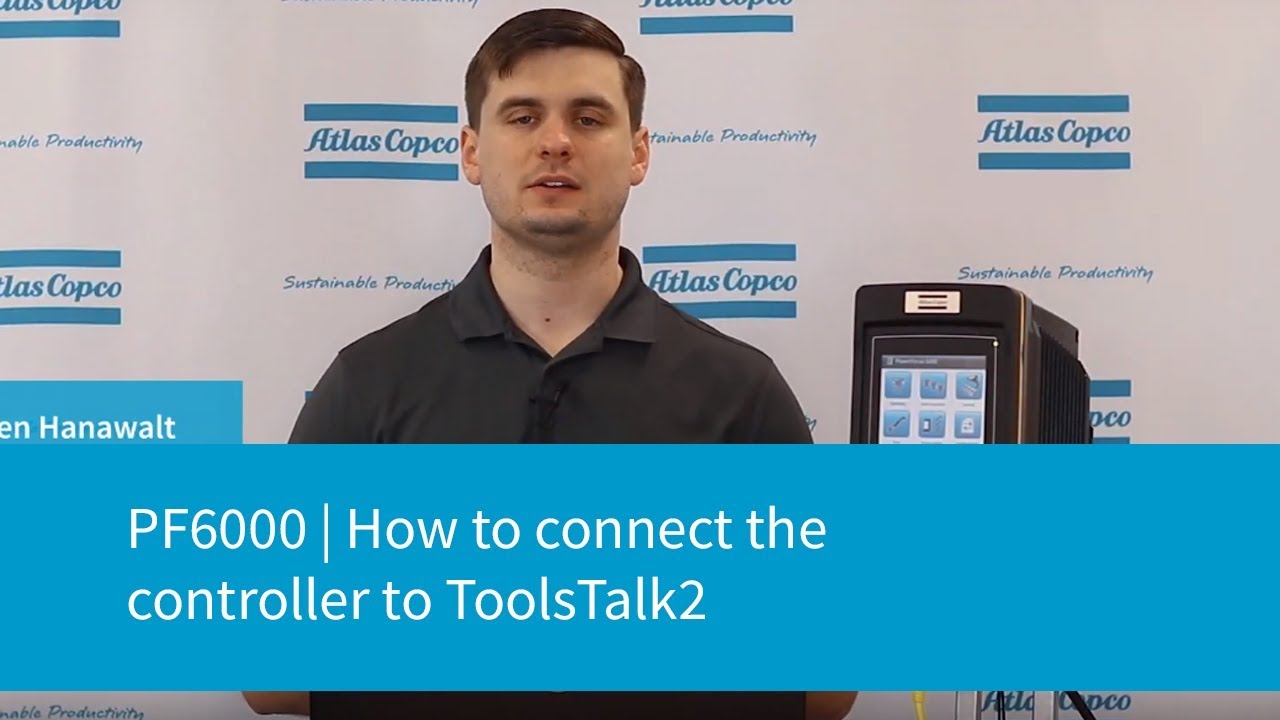 PF6000 | Как подключить контроллер к ToolsTalk2