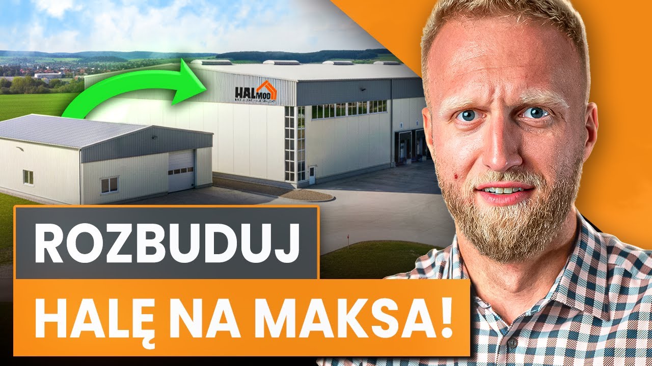 Jak POWIĘKSZYĆ halę? Rozbudowa hal z płyt warstwowych! | Halmod