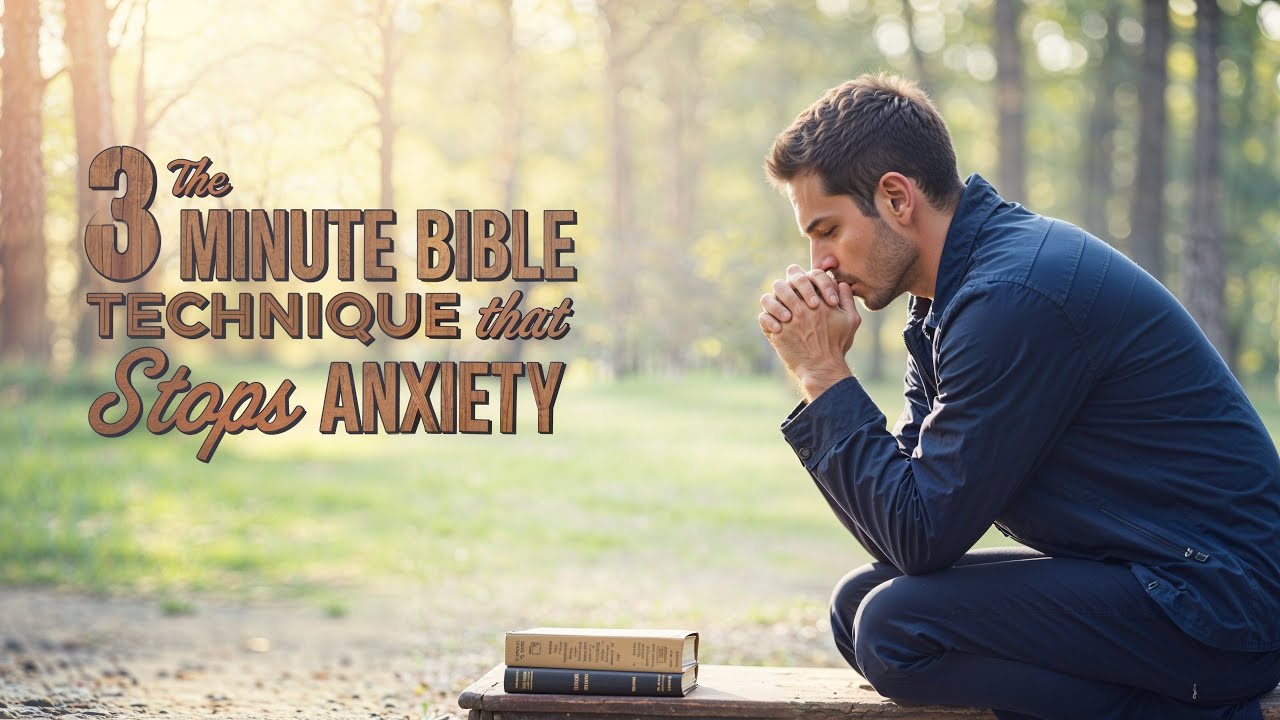 The 3 Minute Bible Technique That Stops Anxiety