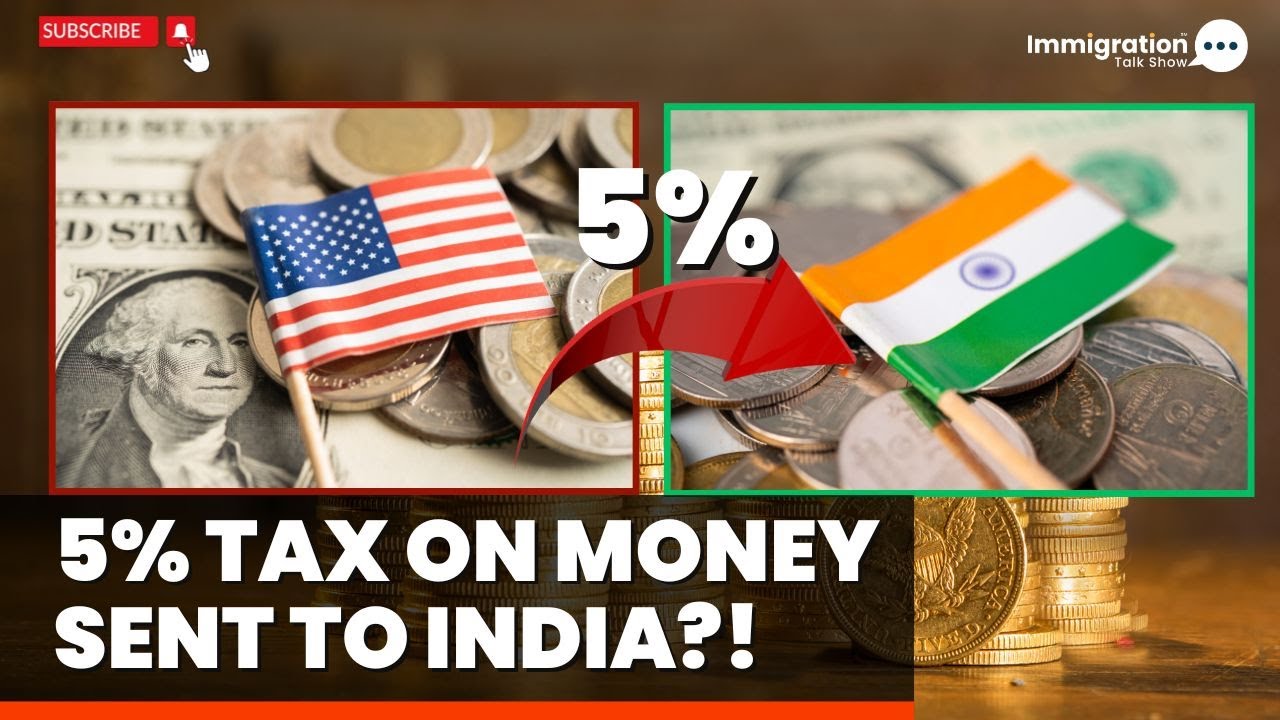 5% Remittance Tax for H-1B & F1 Visa Holders? Explained for Indians #h1bvisa