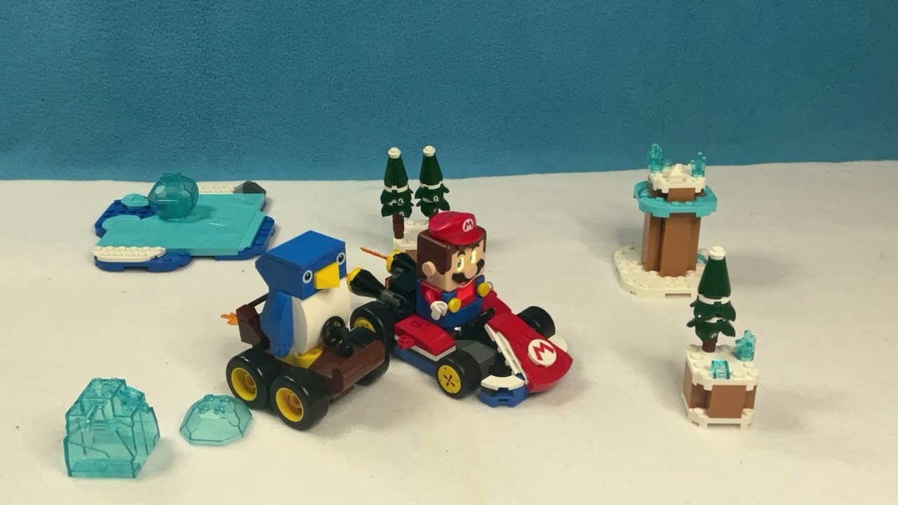 Lego Super Mario Kart Adventure: Frozen World Expansion Sets 71430, 71417, and 71415