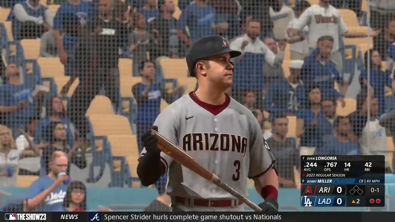 the show 23  the dogers vs arizona