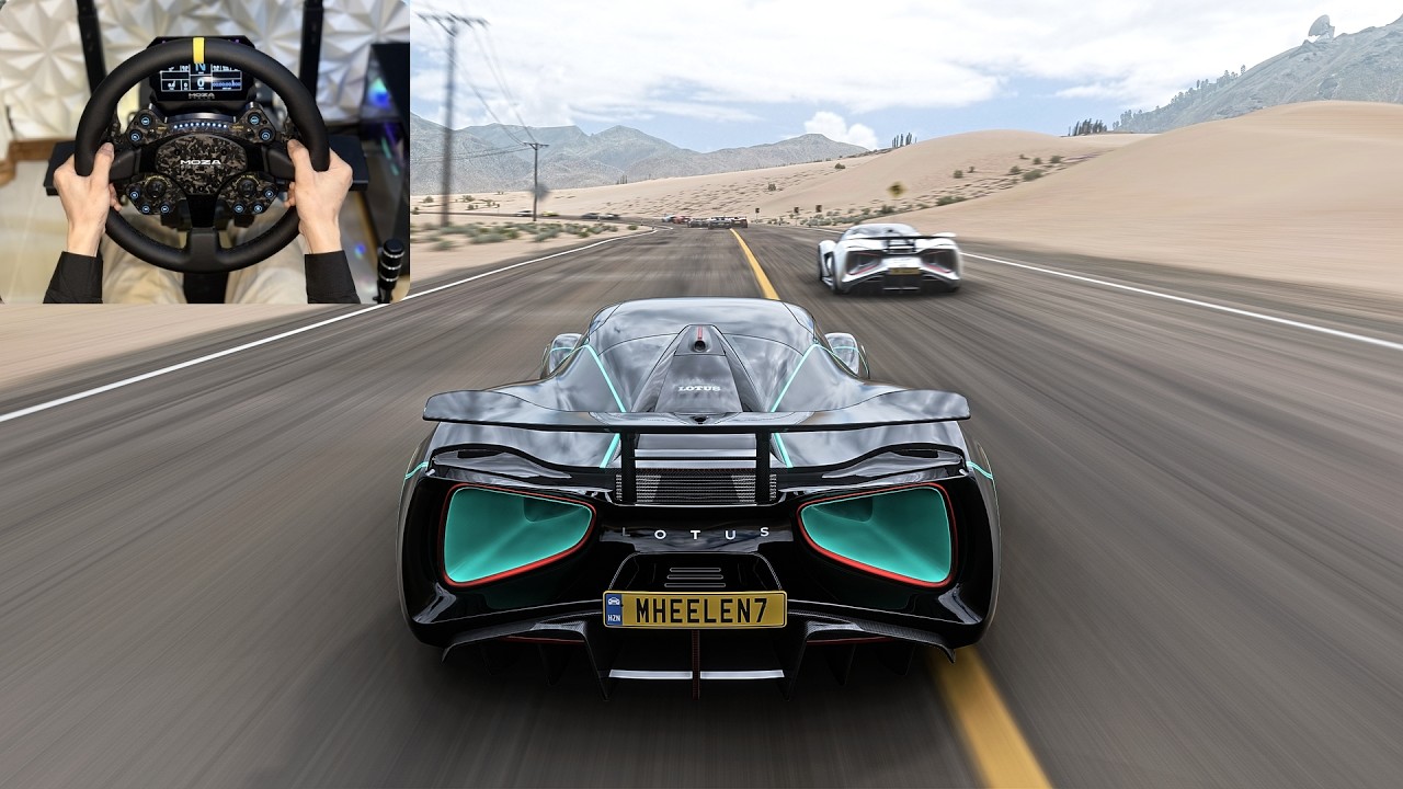 1900HP Lotus Evija 2020 Hypercar Racing Forza horizon 5 |Steering Wheel Gameplay