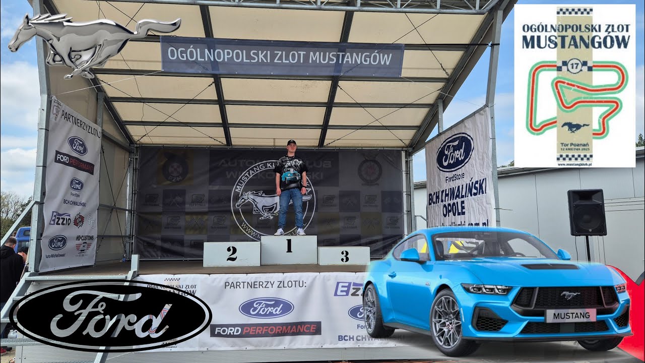 OGÓLNOPOLSKI ZLOT MUSTANGÓW 2025 Tor Poznań | Ford GT V6 V8