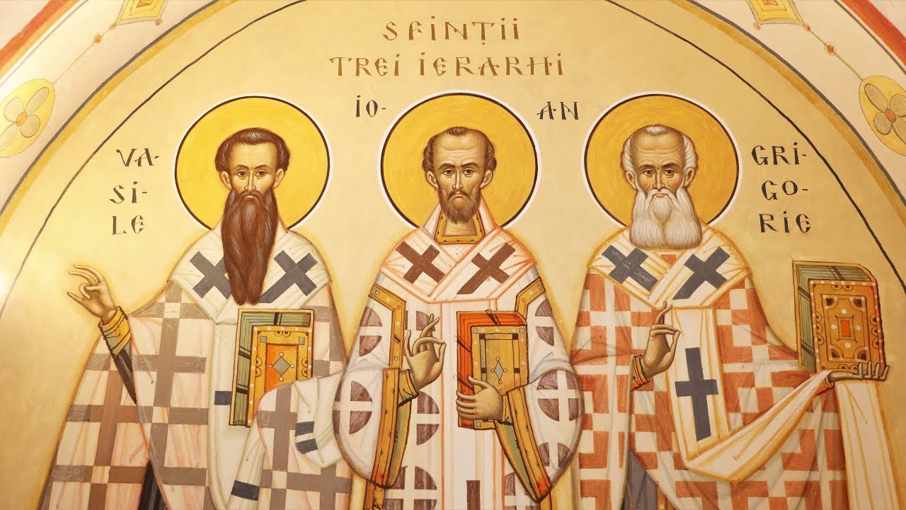 ⭕Sf. Liturghie la pomenirea Sf. Trei Ier.: Vasile cel Mare, Grigorie Teologul și Ioan Gură de Aur