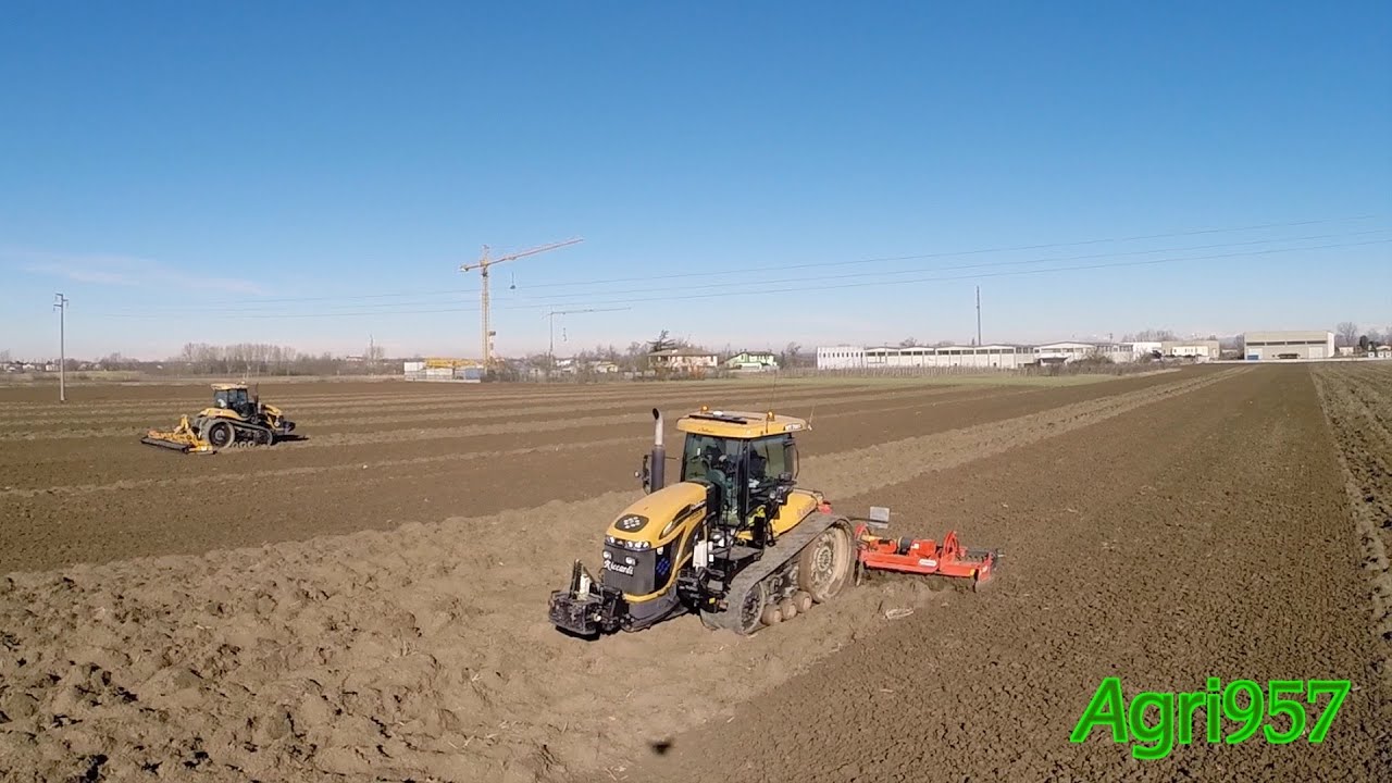3x CHALLENGER | SOUND - BIG Power Harrowing 21 m | Italy 2015