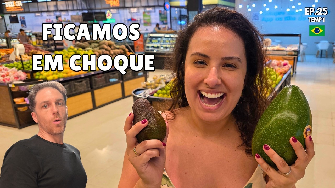 O CHOQUE dos PREÇOS no supermercado no Brasil! Vivendo em Euro mas ganhando em Real.