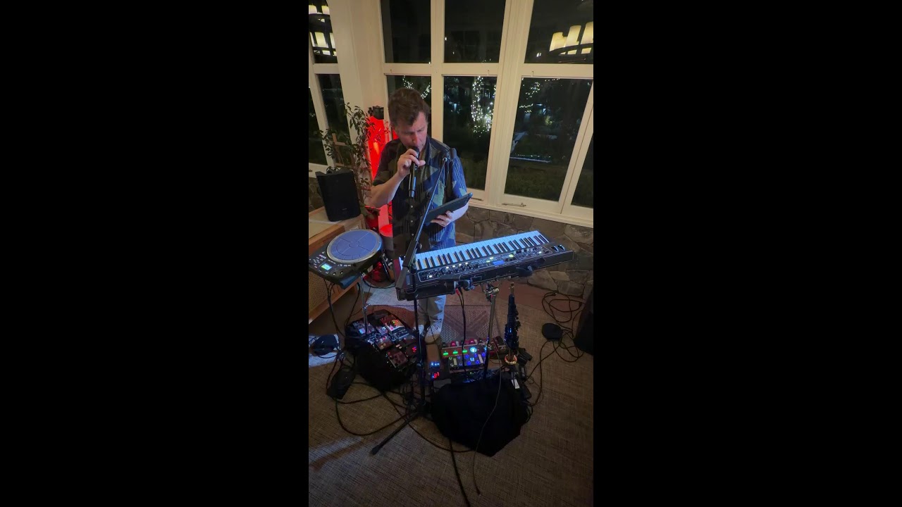 Amazing one man band with crazy audience  #livelooping
