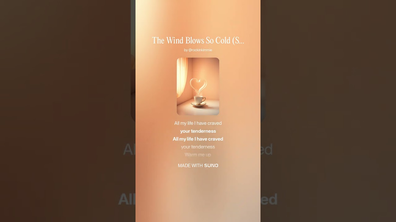 The Wind Blows Cold (So Cold)