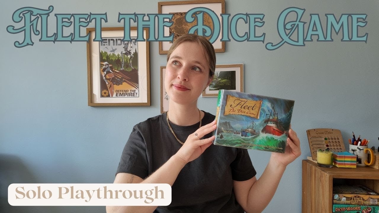 Fleet the Dice Game - Solo Playthrough