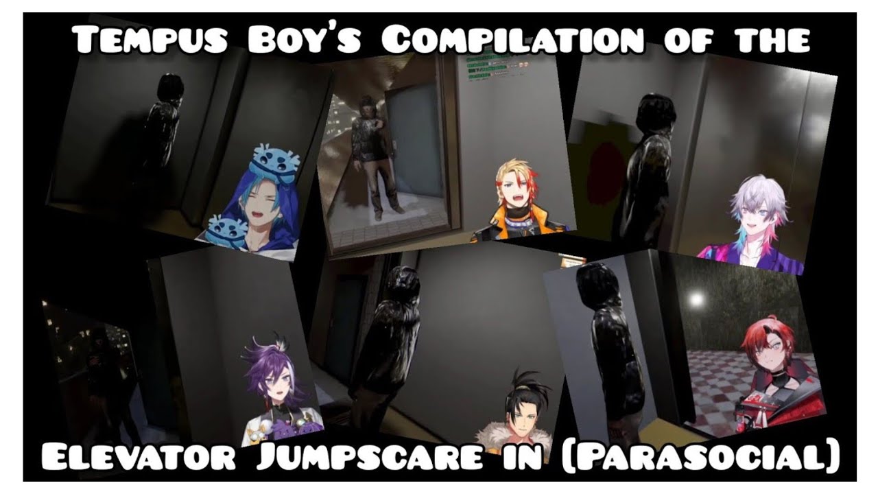 Tempus Boys Reaction To The Elevator Jumpscare in 【Parasocial】*Spoilers*