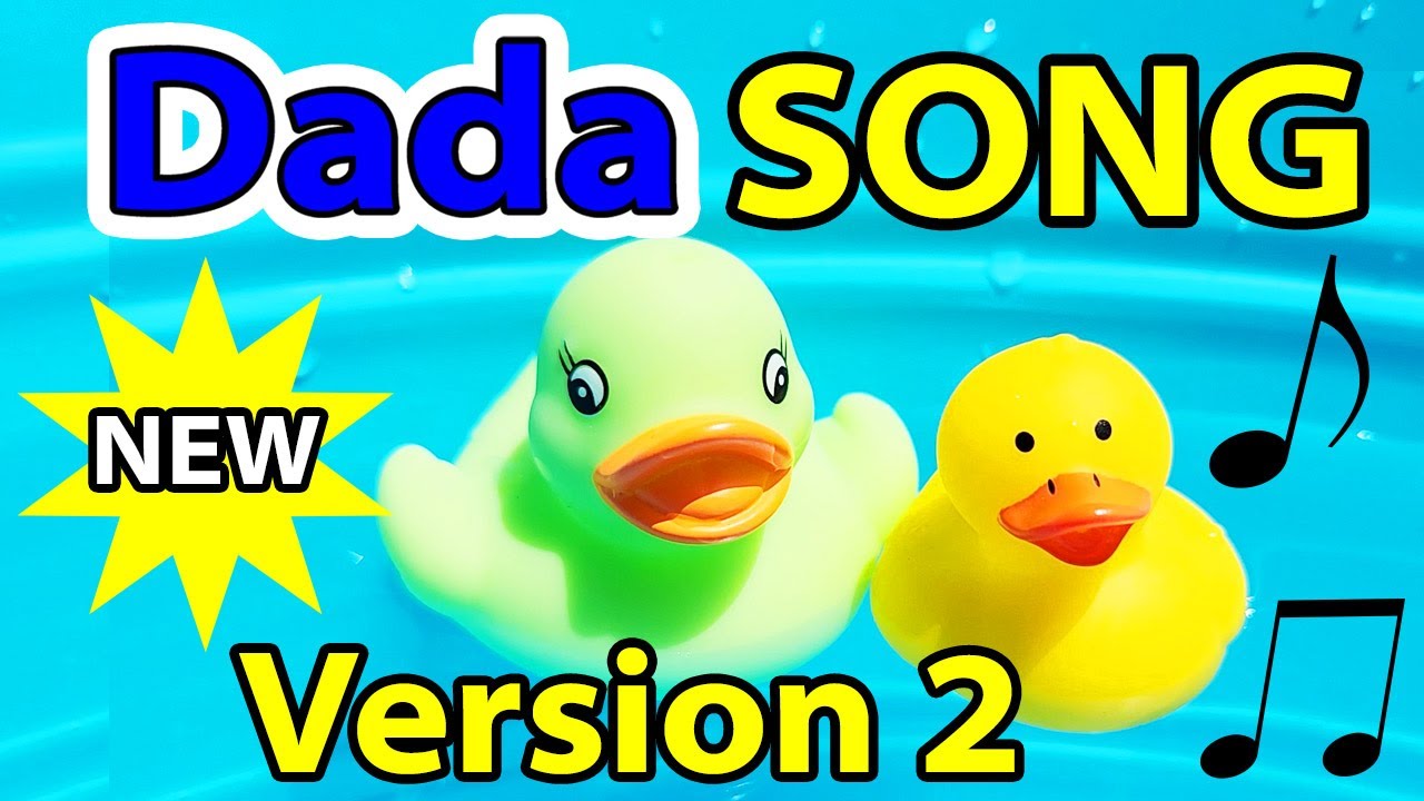 BEST Learn to say DADA Song for Babies Can you say DADA Baby Learning First Words Baby Sensory Video
