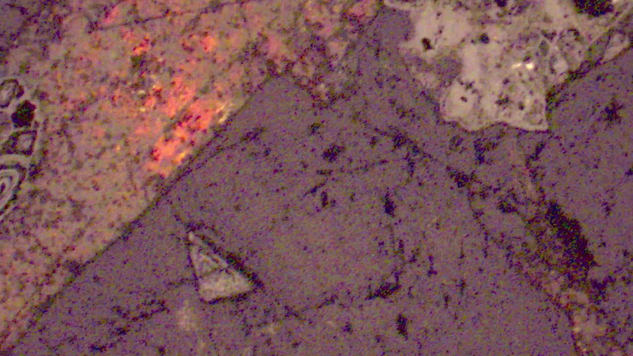 Thin Section : Barite, Fluorite, Copper Sulfides (Covellite & Chalcopyrite) & Malachite in Dolomites
