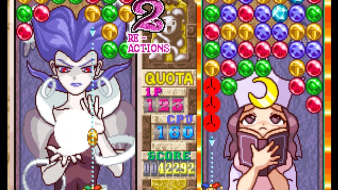 Magical Drop III Bosses (1/2): Fortune playthrough.