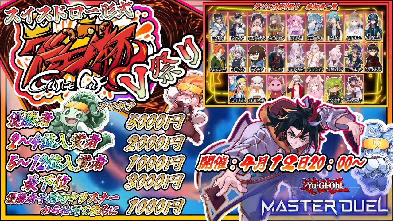 【遊戯王マスターデュエル 】🏆グンエカ杯V祭り！_Gung-eCup🏆