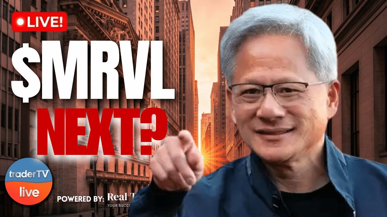 MRVL +30%, HPE +25% Biggest Beat Since 2018, VSXY +40%, GOOGL $80B Raise | Stock Market Live