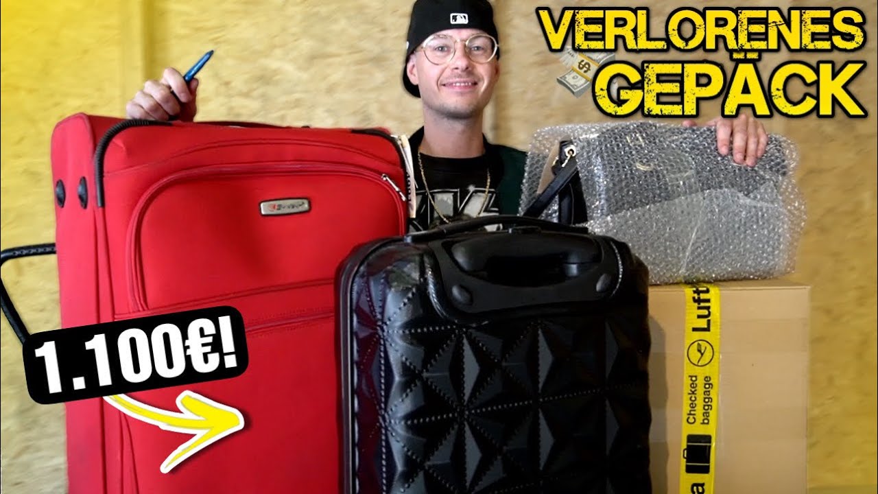 Ich habe verlorene Koffer ersteigert.. Lohnt sich? (UNBOXING)