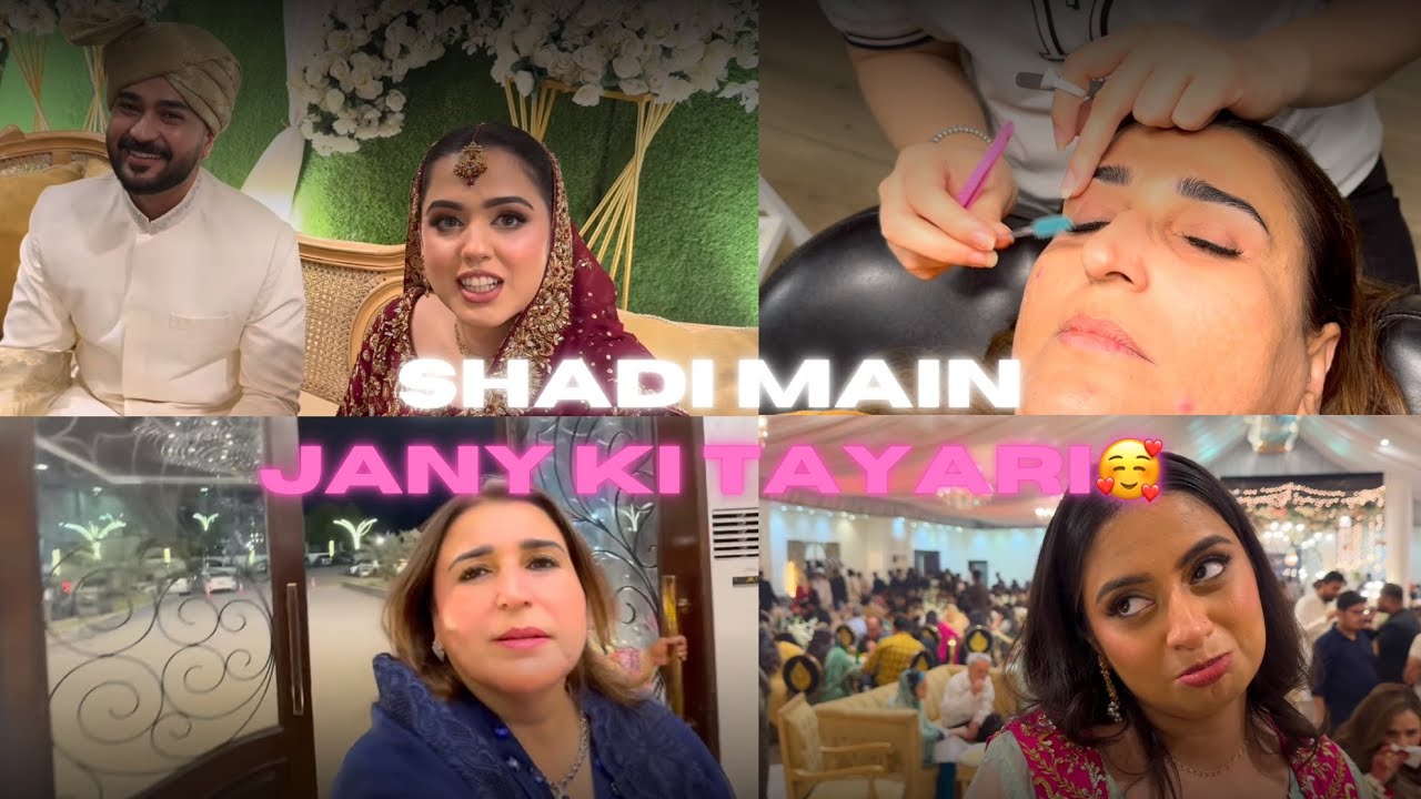 Shadi Main Jany Ki Tayari 🥰| Lashes refill 👀| Discussion Of Rehaam | Zanjabeel Asim Vlogs