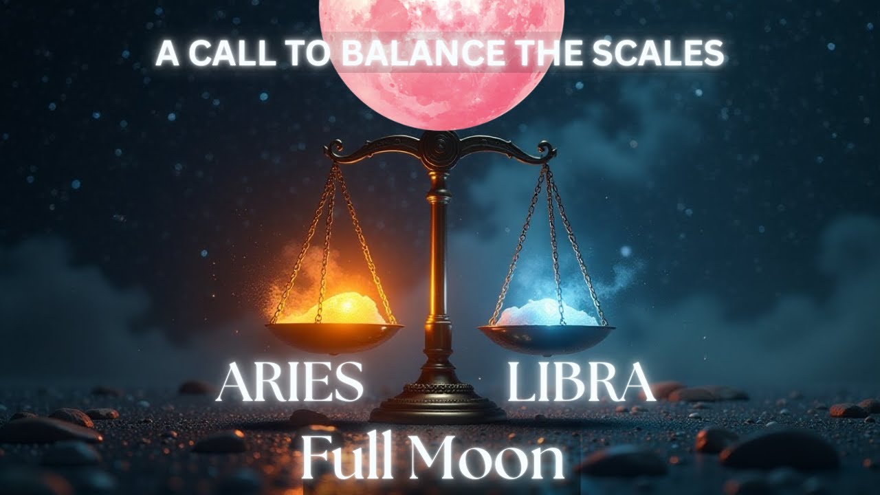Libra Full Moon 4-12/13- 2025 |Astrological Insights| Harmony, Polarity & Relationship Balance Reset