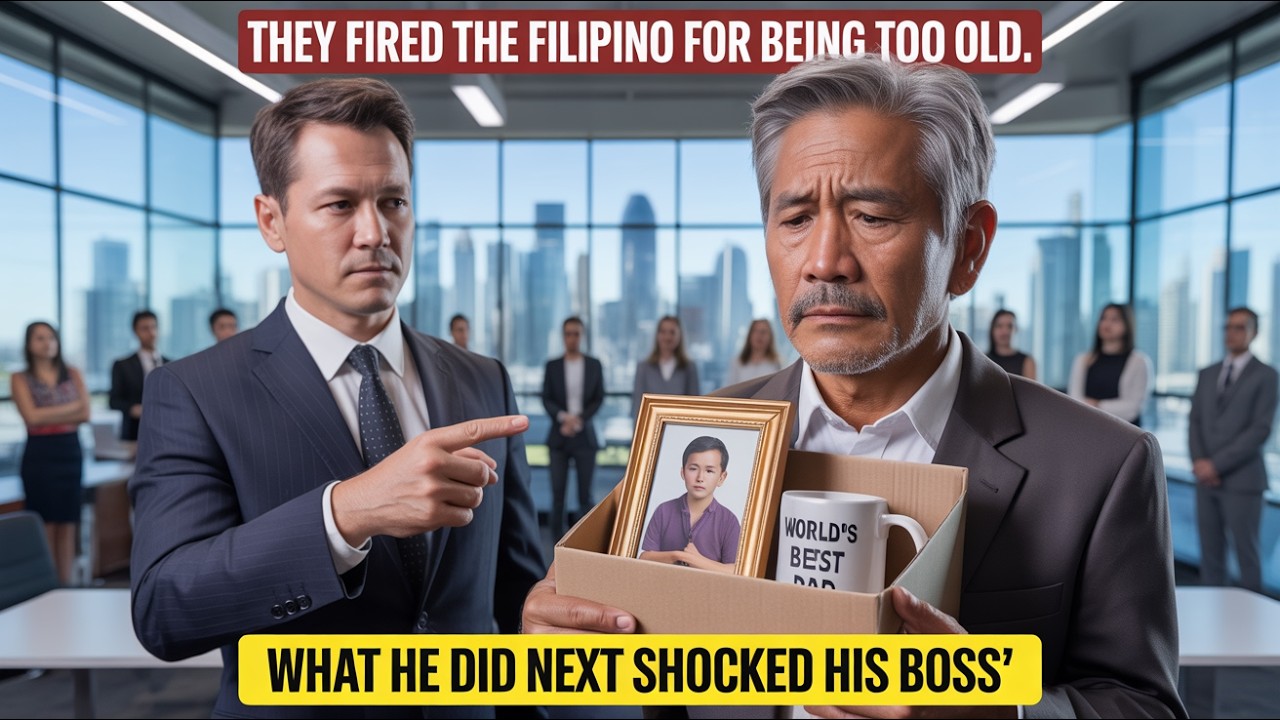 Филиппинского рабочего уволили за то, что он «слишком стар»... Его поступок лишил его начальника ...