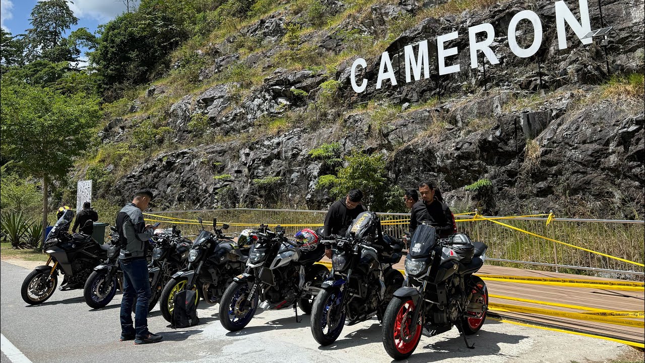 Yamaha MT07 Cameron Attack with @faaadd  & the crew💨💨💨