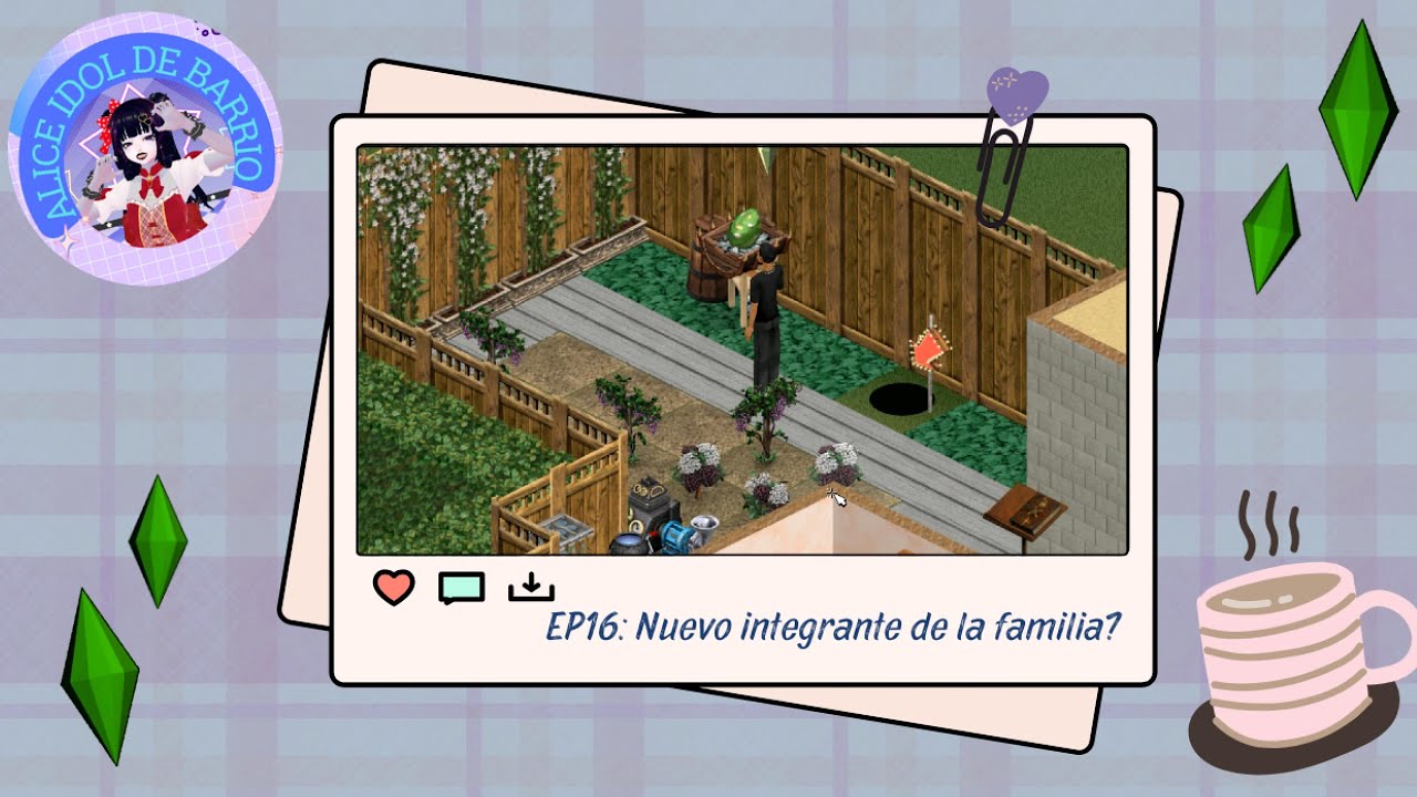 EP16: Nuevo integrante de la familia? | Los Sims 1 🌿🏡 No Commentary