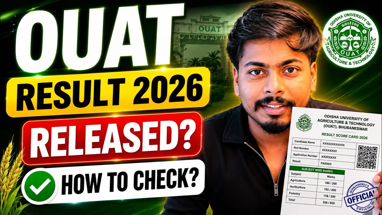 OUAT Result 2026 Out? 🔥 Official Update | Direct Link & How to Check 