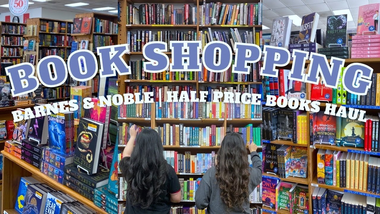Barnes & Noble Shopping Vlog + Haul | Half Price Books | Book Haul | Come Shopping With Us