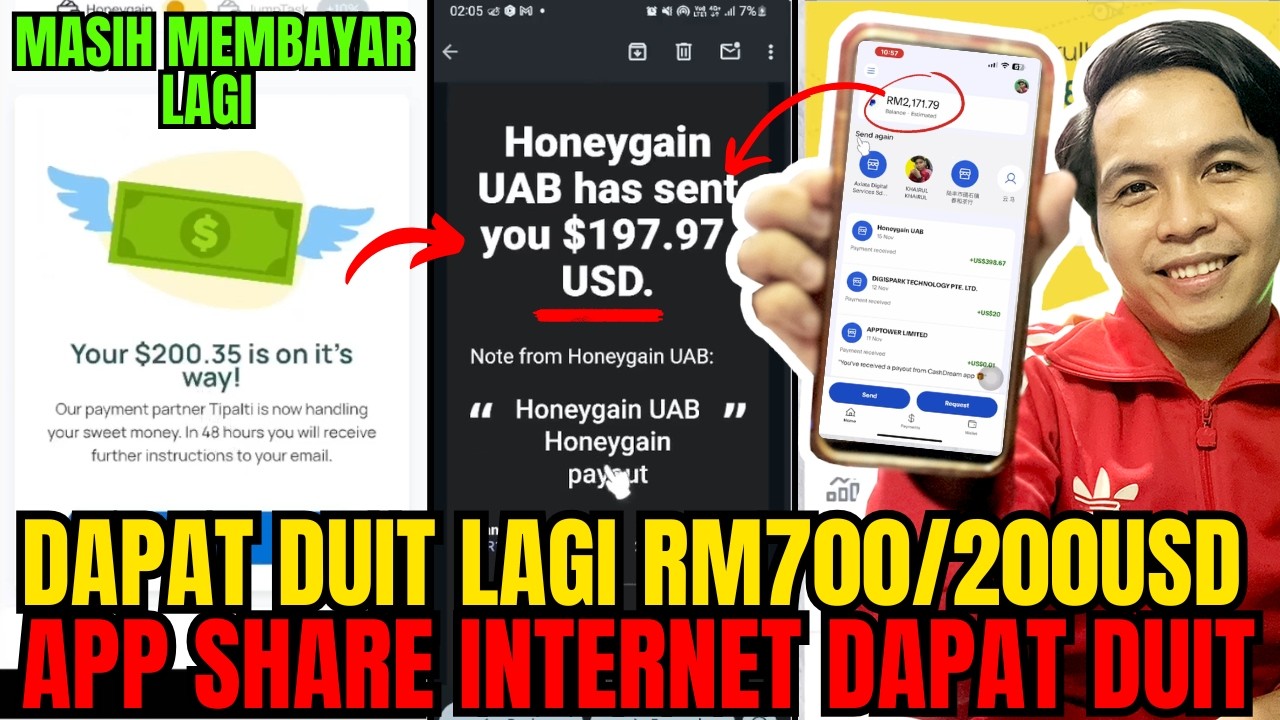 App Buat Duit USD 2026 - Claim 200 Dollar Terbaru
