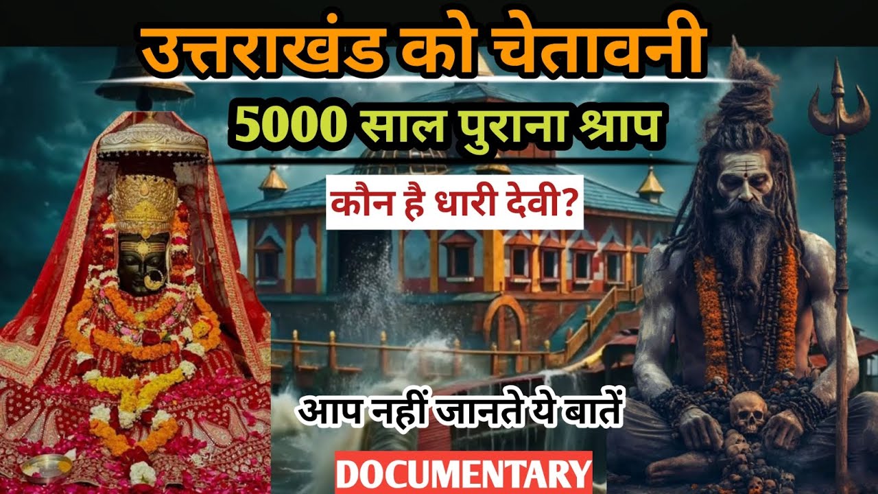&ldquo;देवी का श्राप या प्रकृति का कोप?😱 | The Curse of Dhari Devi Explained&rdquo;। #mythology #documentary #ai