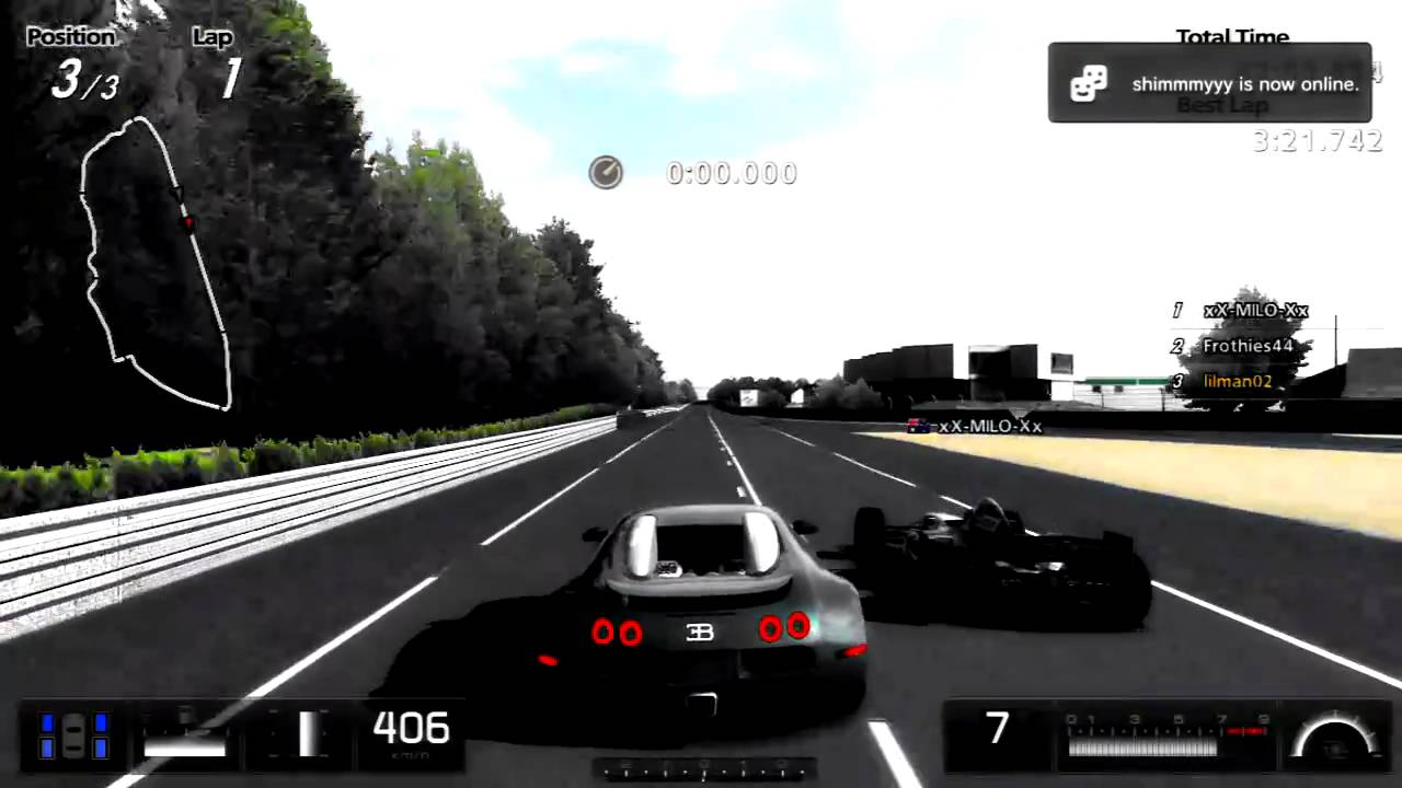 | Veyron vs F1 vs Monaro | GT5