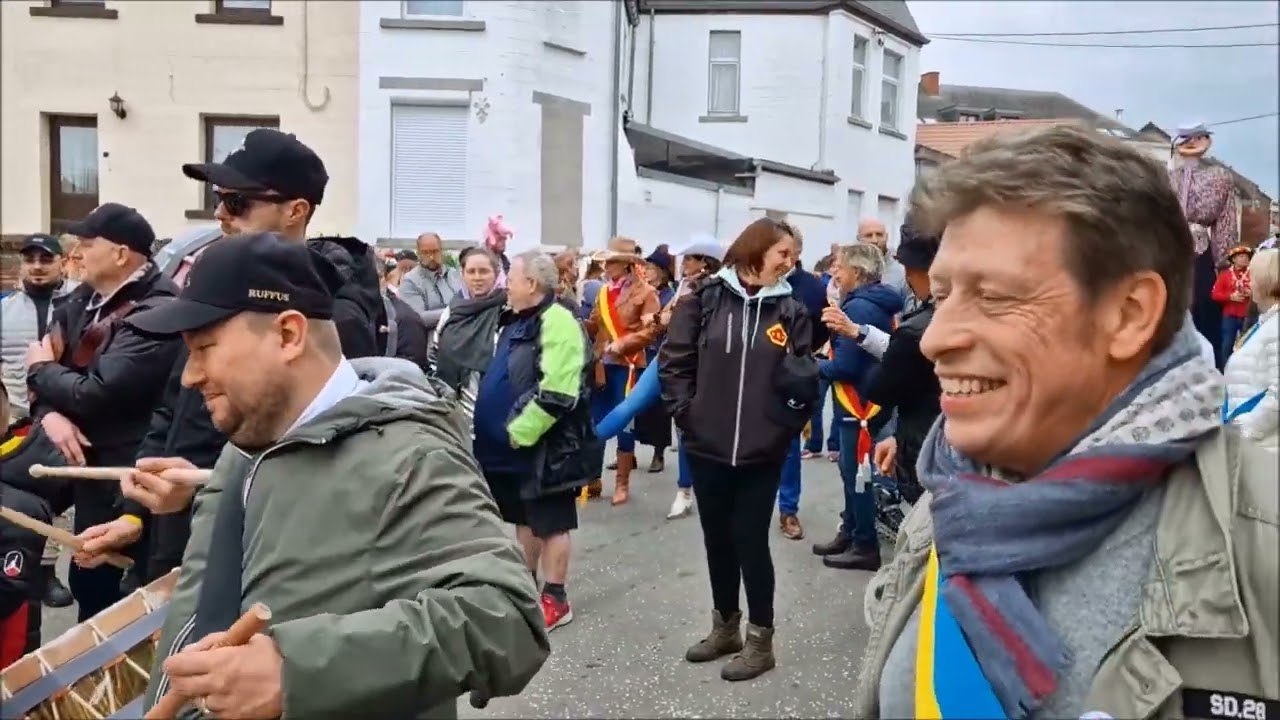Genappe ,Place de la gare .Carnaval 2025