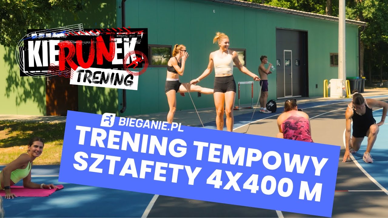 JAK TRENUJE sztafeta 4x400 m? - Aleksander Matusiński - kieRUNek trening
