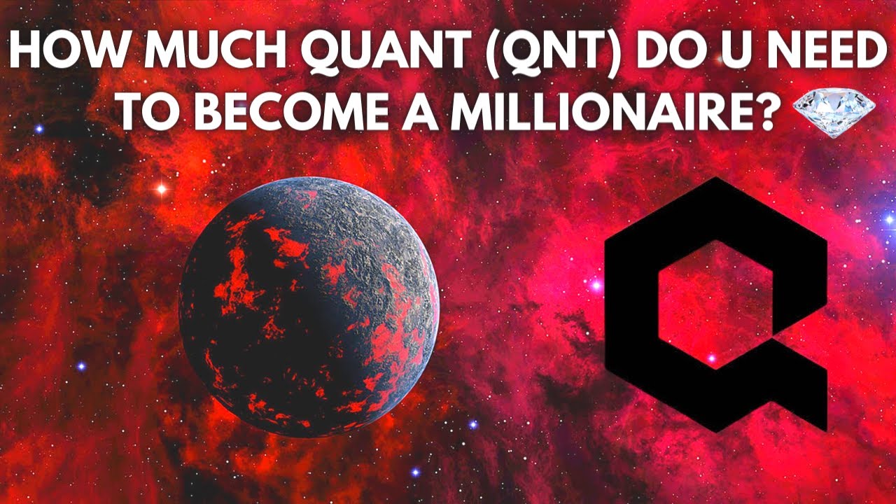 How Much Quant (QNT) Do U Need To Become a Millionaire🚨
