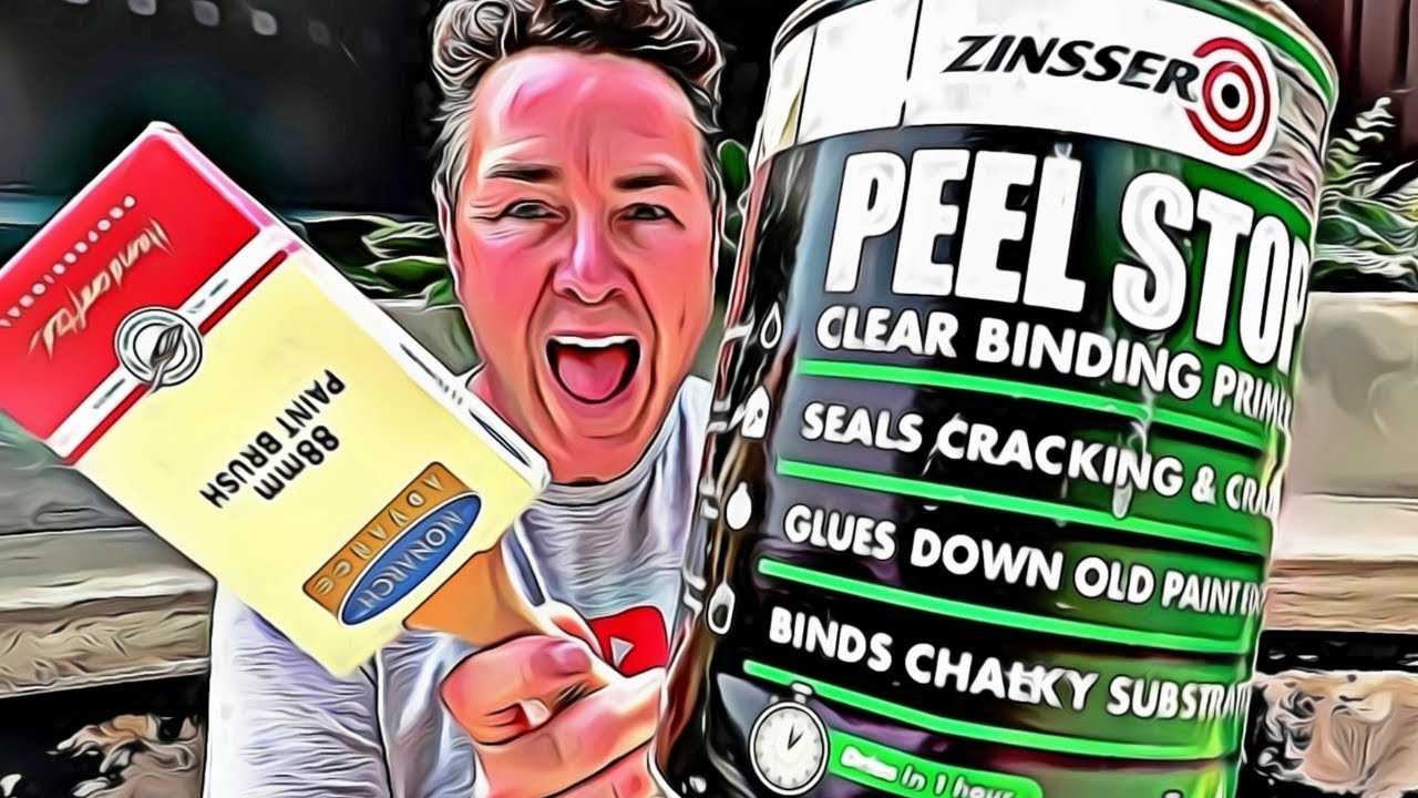 using Zinsser PeelStop outside