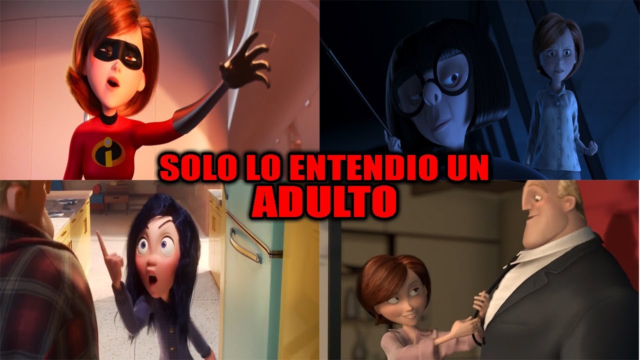MENSAJES Y SECRETOS OCULTOS QUE SOLO LOS ADULTOS NOTARON EN LAS PELICULAS DE LOS INCREIBLES