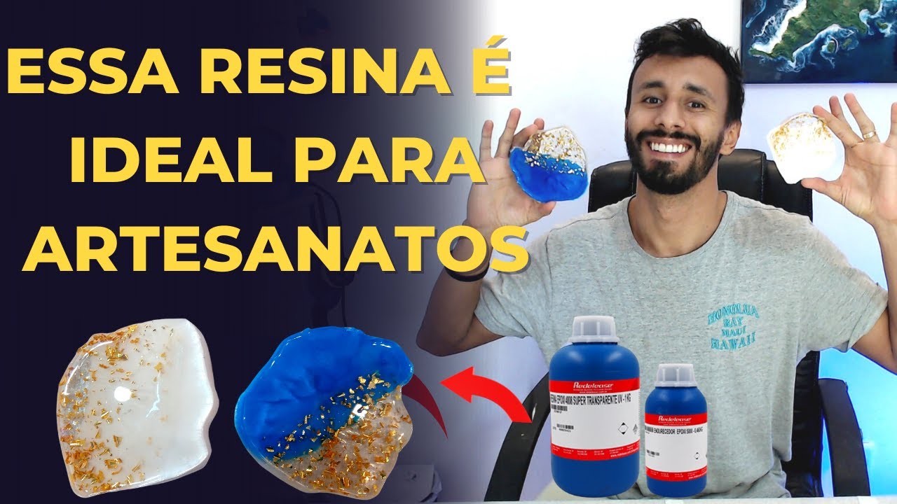 Qual a Melhor Resina Epóxi para Artesanato? Veja na Prática!