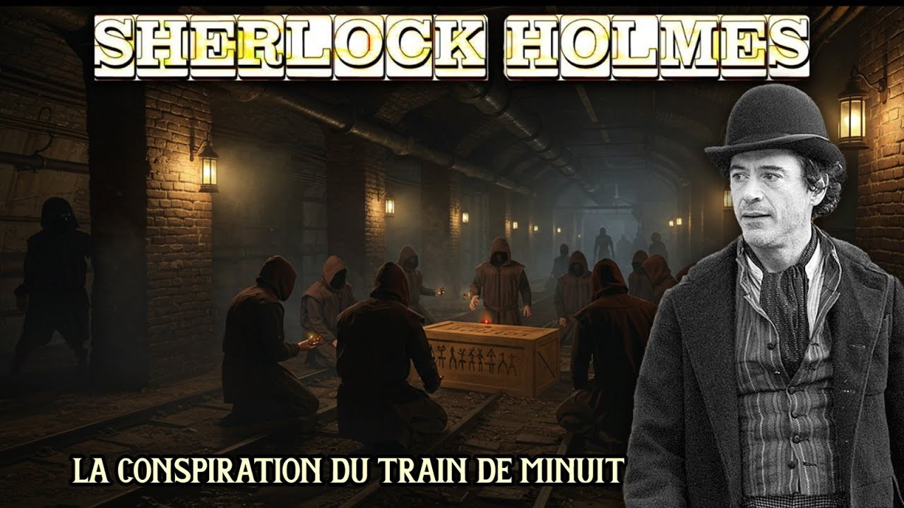 Sherlock Holmes et le complot du train de minuit | Une histoire de&nbsp;Sherlock&nbsp;Holmes