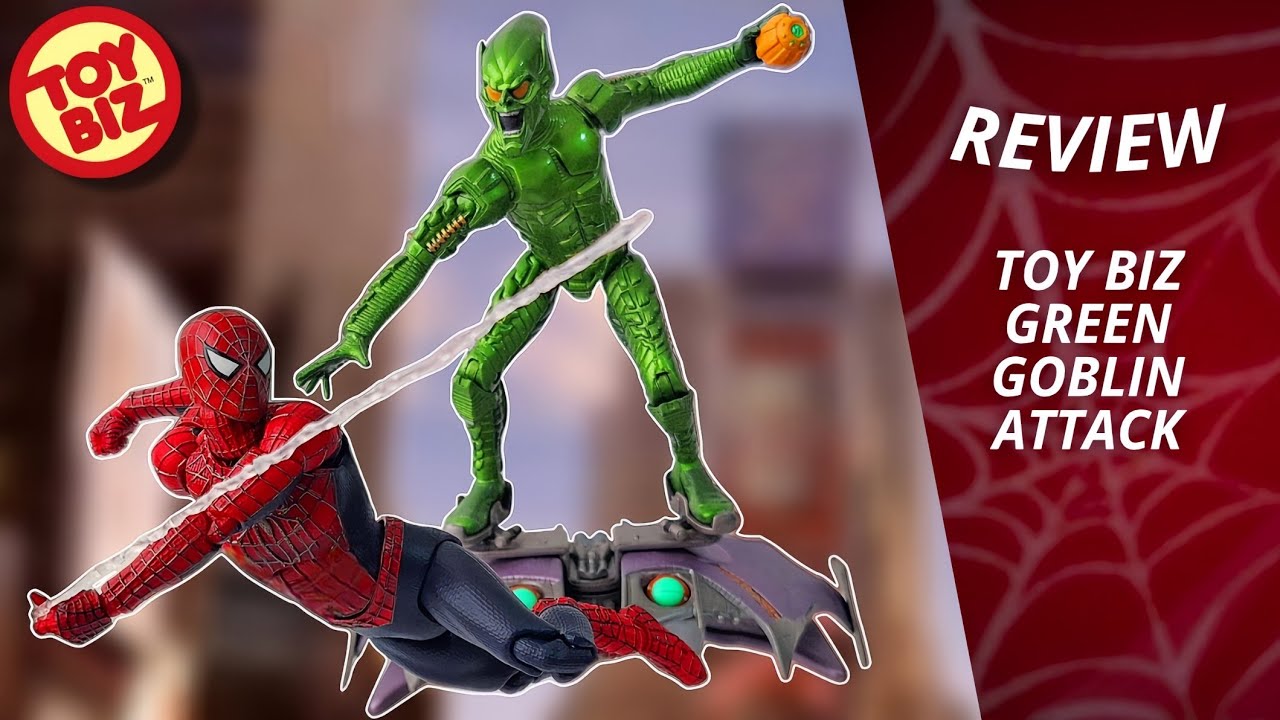 ¿ASÍ QUE ESTOY FUERA? | Toy Biz Duende Verde Ataque de calabazas