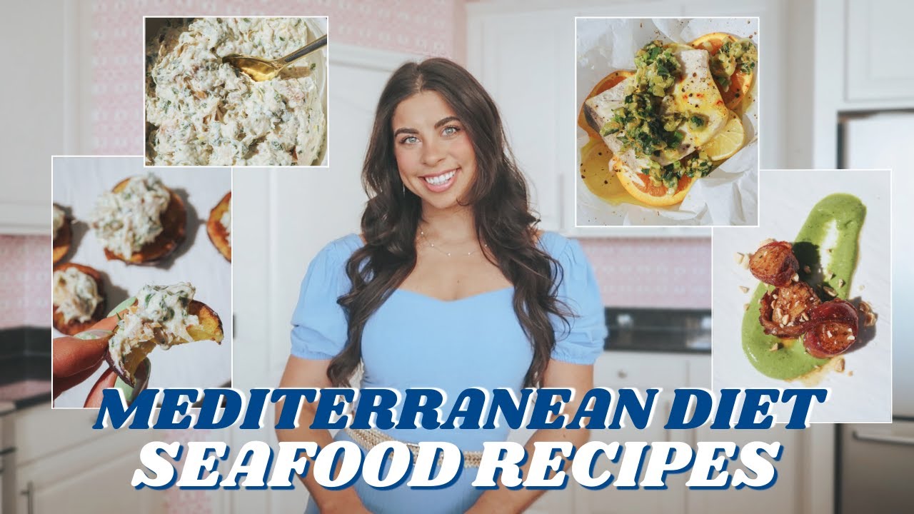 Mediterranean Diet Seafood Recipes | Fish en Papillote, Wrapped Scallops & Smoked Trout Dip